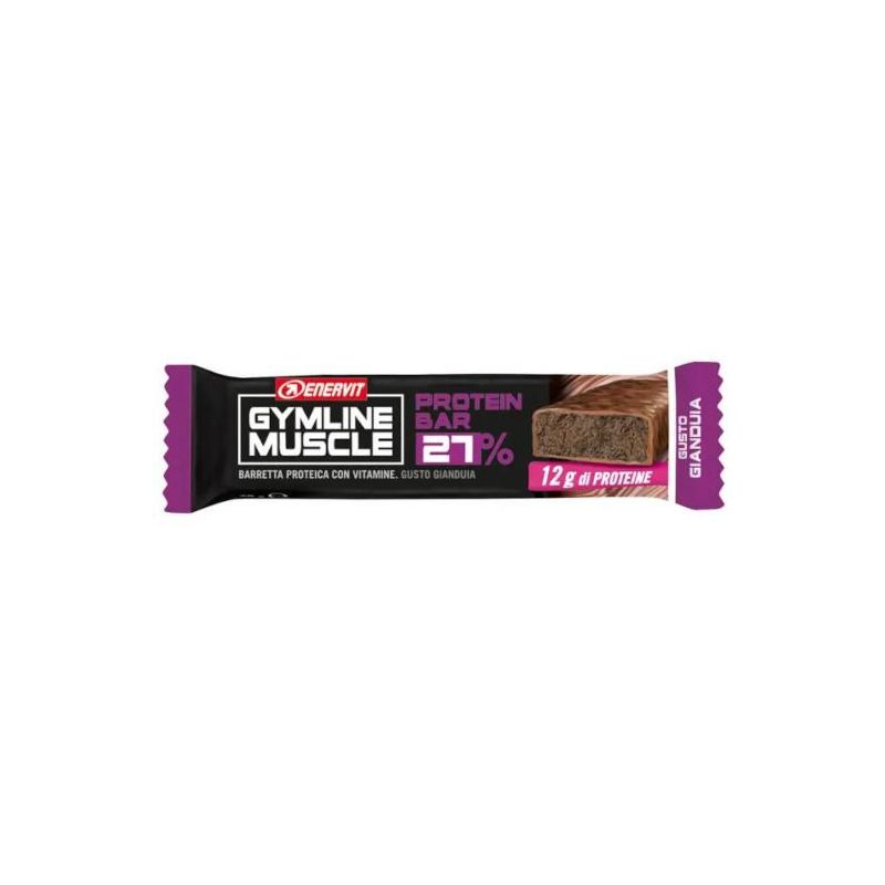 Enervit Gymline - Barretta Proteica al 27% Sapore Gianduia, 45g