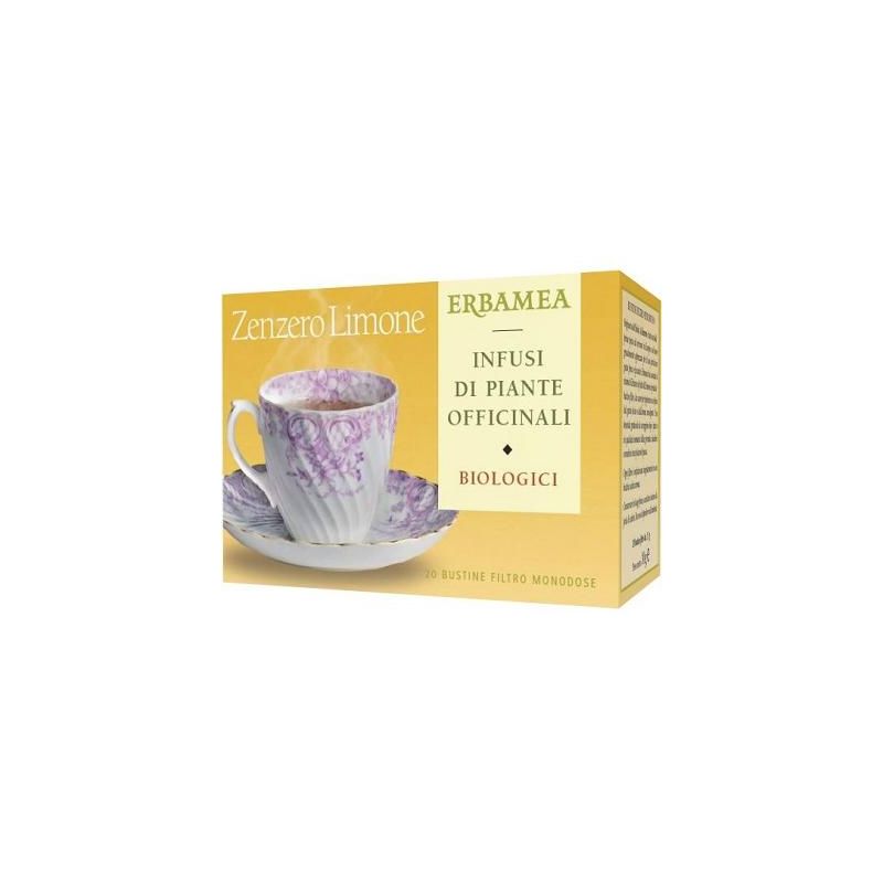 Erbamea Infuso di Zenzero e Limone - Pacco di 20 Bustine