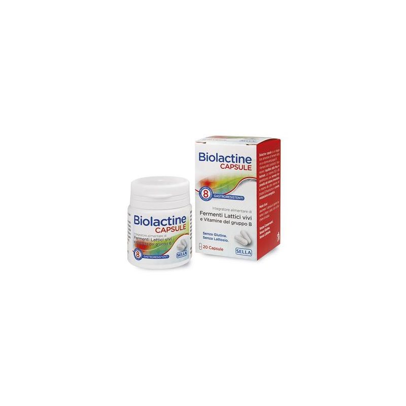 Biolactine 8 Miliardi Probiotici - 20 Capsule
