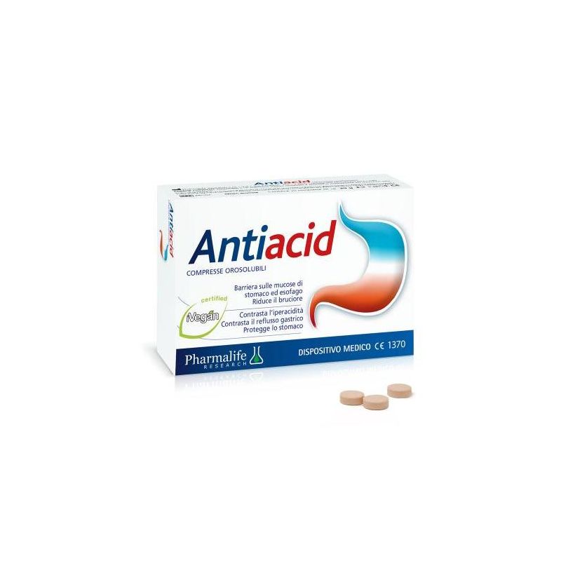 Antiacido in Compresse Orosolubili - Confezione da 30