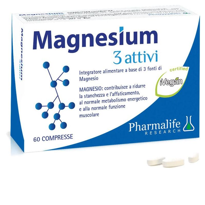 Pharmalife Magnesium Triple Active Formula - 60 Compresse