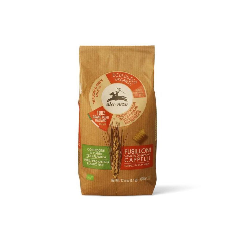 Alce Nero Fusilloni di Grano Duro Biologico - 500g