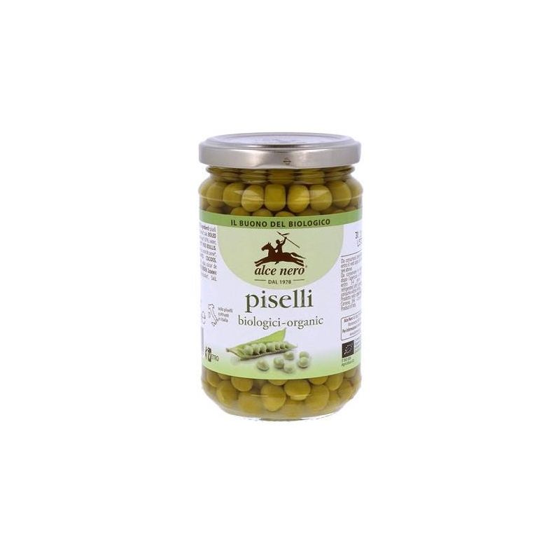 Alce Nero Piselli Biologici Lessati in Lattina - 300g