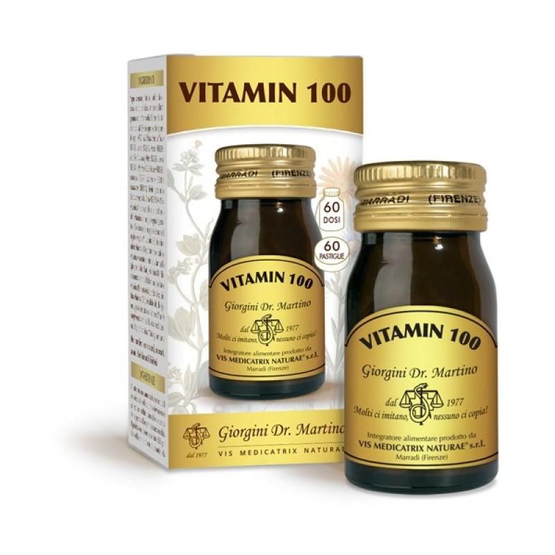 Pastiglie di Vitamina 100 - Confezione da 60 Pezzi
