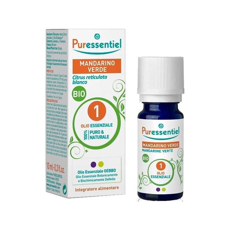 Olio Essenziale di Mandarino Verde Biologico Puressentiel - 10ml