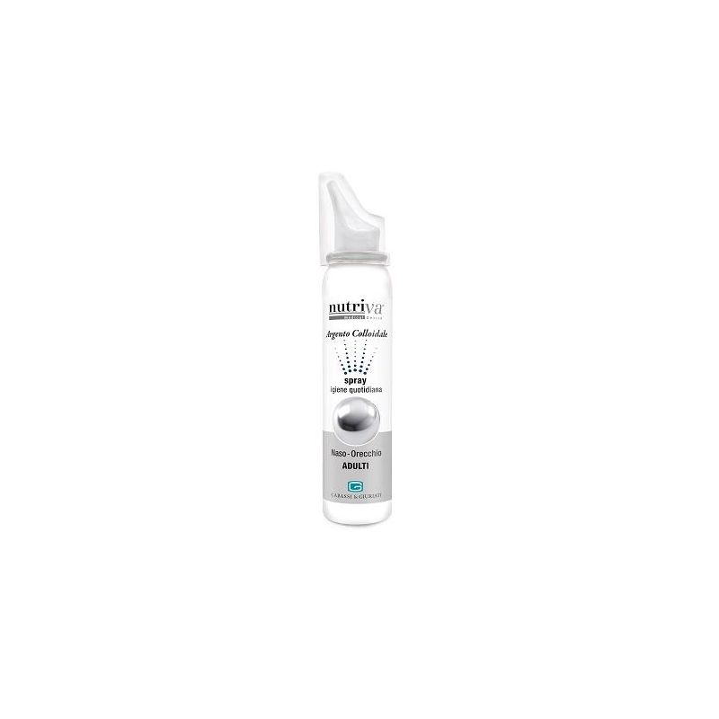 Nutriva Spray Nasale e Auricolare in Argento Colloidale 100ml