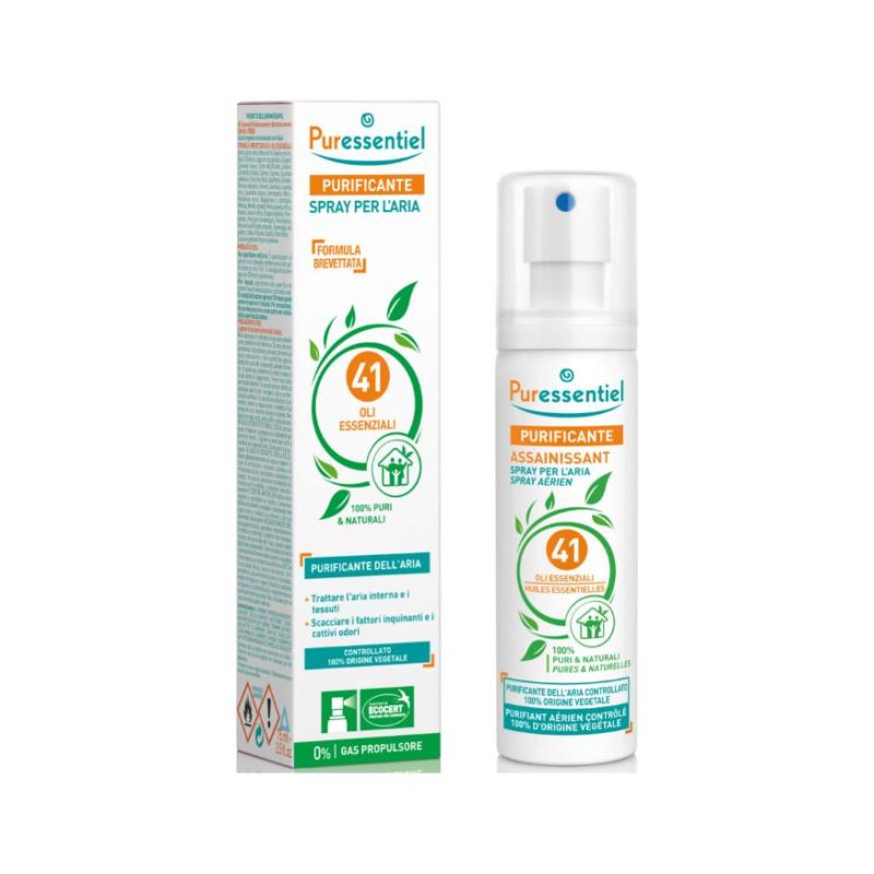 Puressentiel Spray Purificante con 41 Oli Essenziali - 75ml