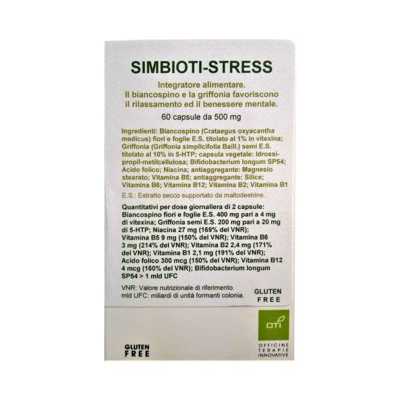 Simbioti Stress Relief Formula - 60 Capsule Pack