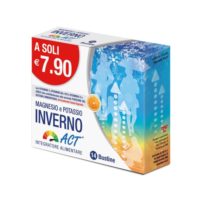 Act Magnesio e Potassio per l'Inverno - 14 Bustine