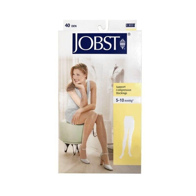 Collant Nero Ultra Sheer Jobst, Supporto 5-10mmHg, 40 Denier, Taglia 4