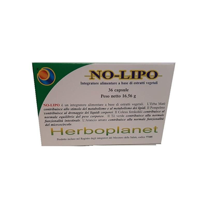 No Lipo 36 - Capsule Bruciagrassi da 16,56g, Pacco da 36