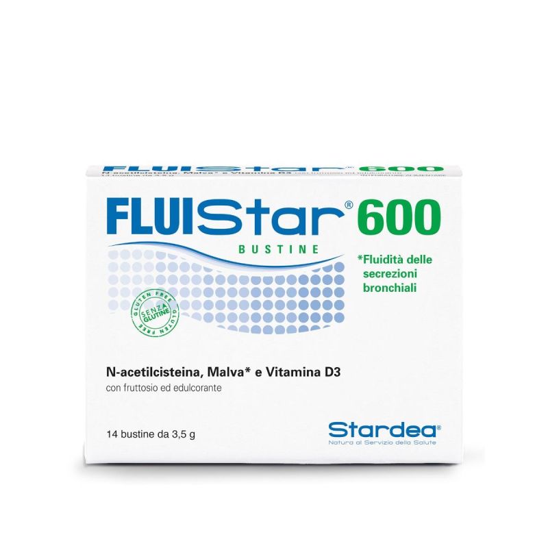 Fluistar 600 - Pacco da 14 Bustine Effervescenti