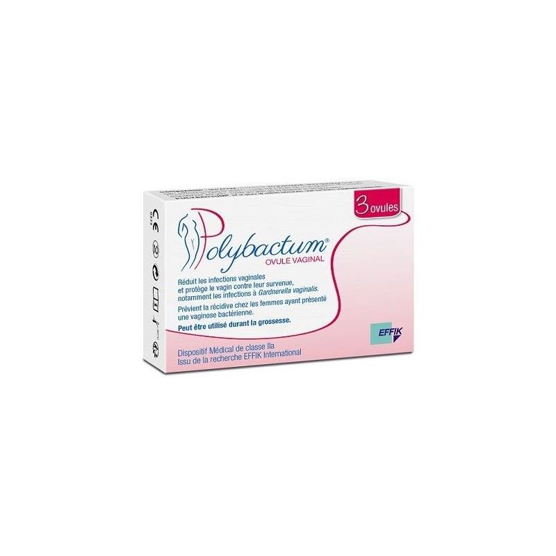 Polybactum Vaginali Ovuli - Pacchetto da 3 Pezzi