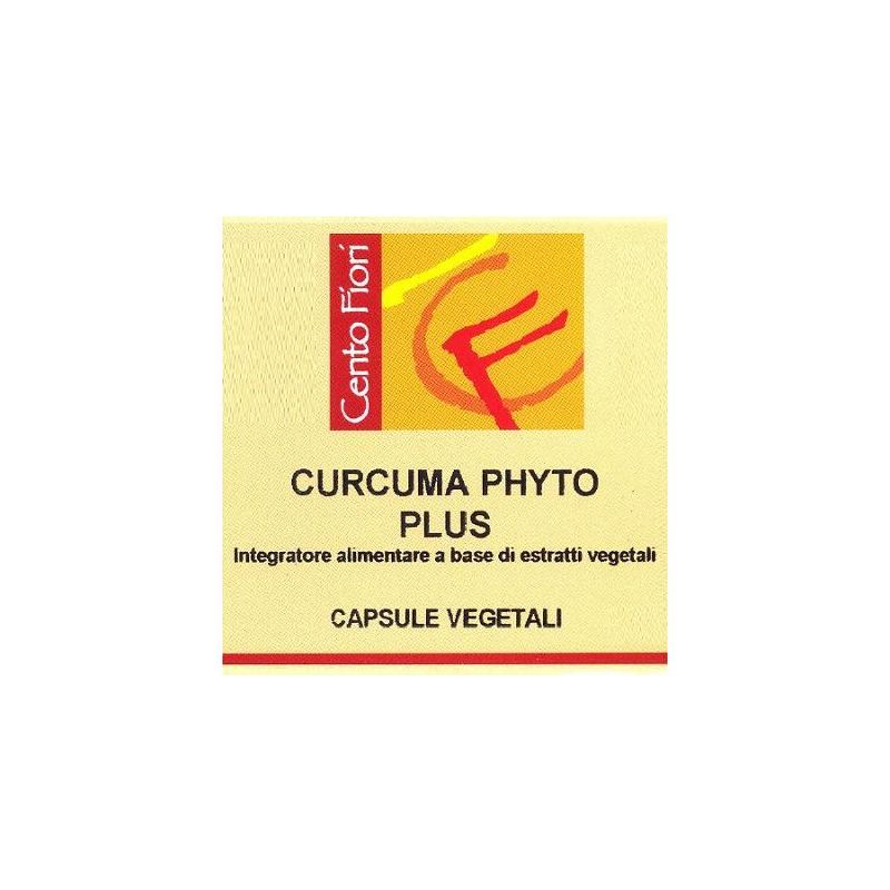 Curcuma Phyto Plus: 100 Capsule Vegetali