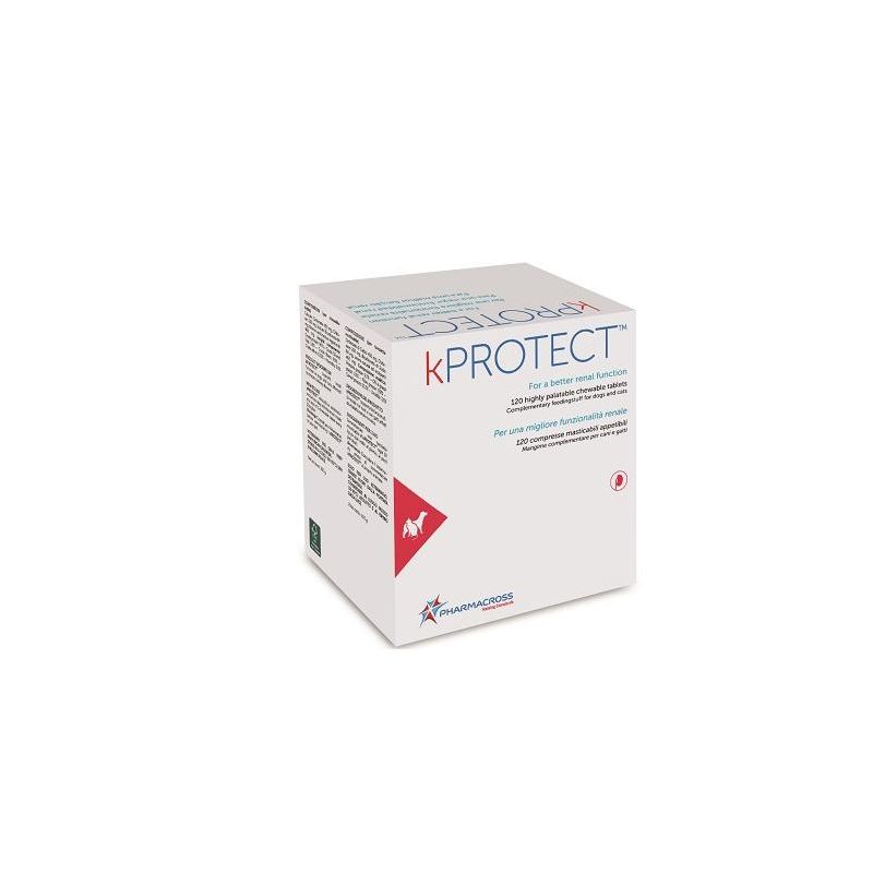 K Protect Compresse Masticabili per Cani e Gatti - 120 Pezzi