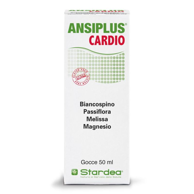Ansiplus Cardio 50ml - Gocce per il Supporto Cardiovascolare