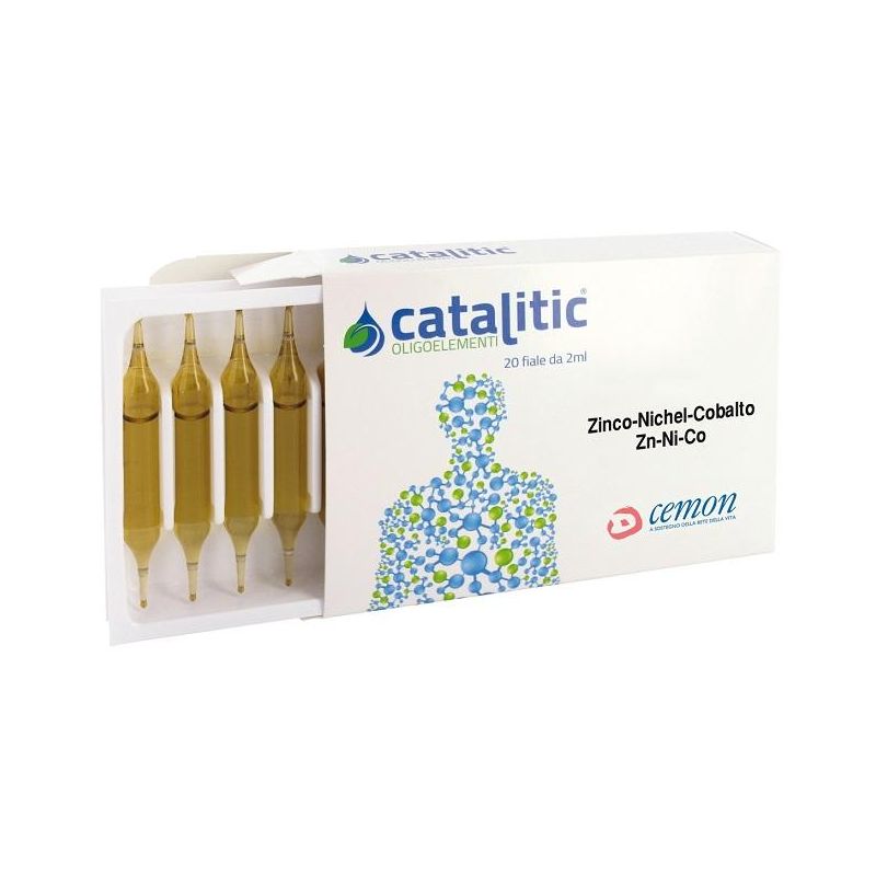 Cemon Catalitic - Set di 20 Fiale di Oligoelementi
