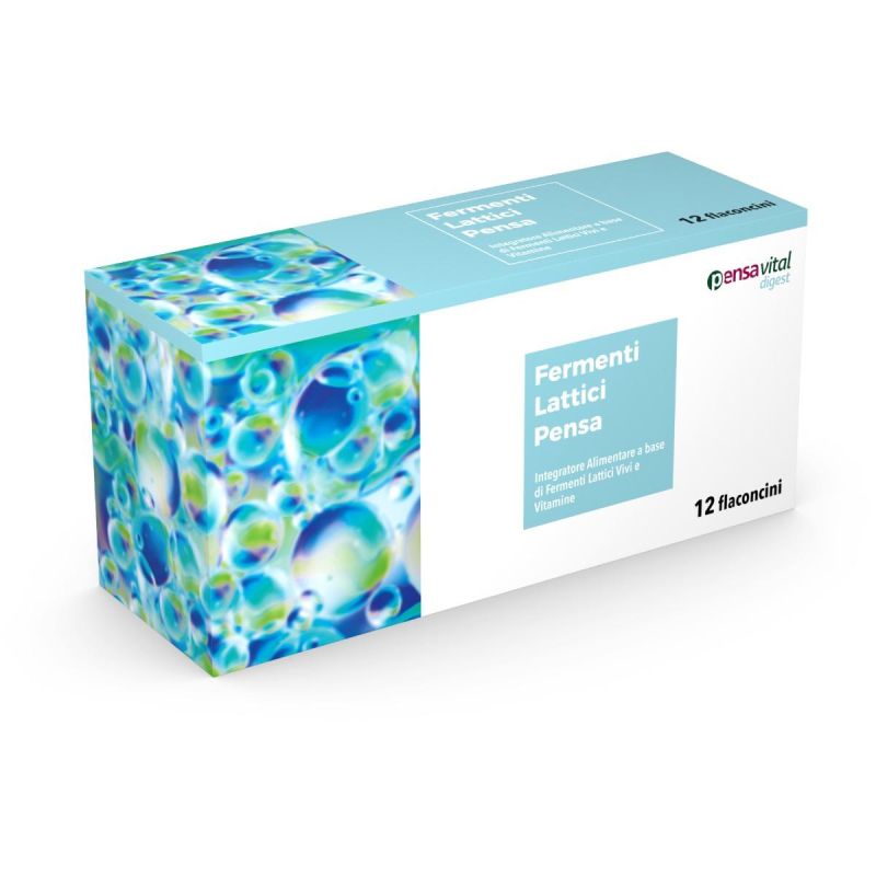 Pensa Fermenti Lattici - Pacco da 12 Flaconcini