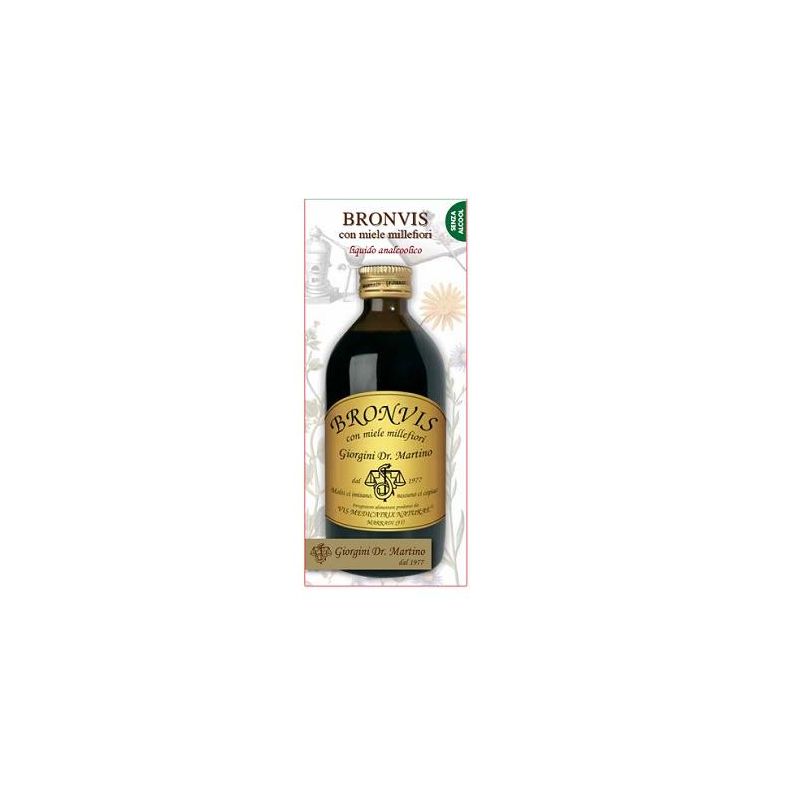 Bronvis con Miele Millefiori Naturale - Sciroppo per la Tosse 200 ml