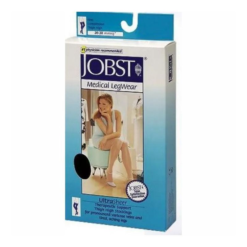 Jobst Ultrasheer Calze Autoreggenti, 10/15mmhg, Colore Naturale, Taglia 2