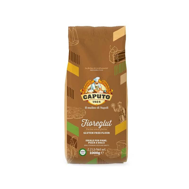 Farina Caputo FioreGlut Senza Glutine per Pane, Pizza e Dolci - 1kg