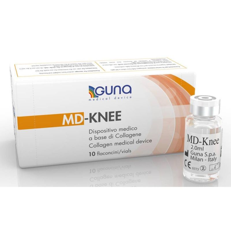 Guna MD-Knee Soluzione per Ginocchio - 10 Flaconcini da 2 ml