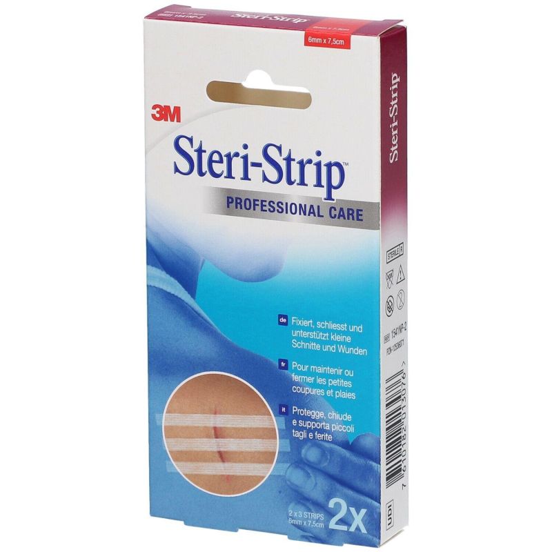 Cerotti Steristrip Antisettici 6mmx75mm - Confezione da 6 Pezzi