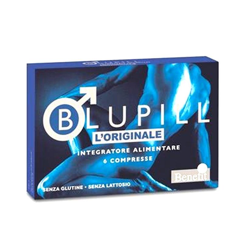 Blupill Pillole Naturali per la Vitalità Maschile - 6 Compresse