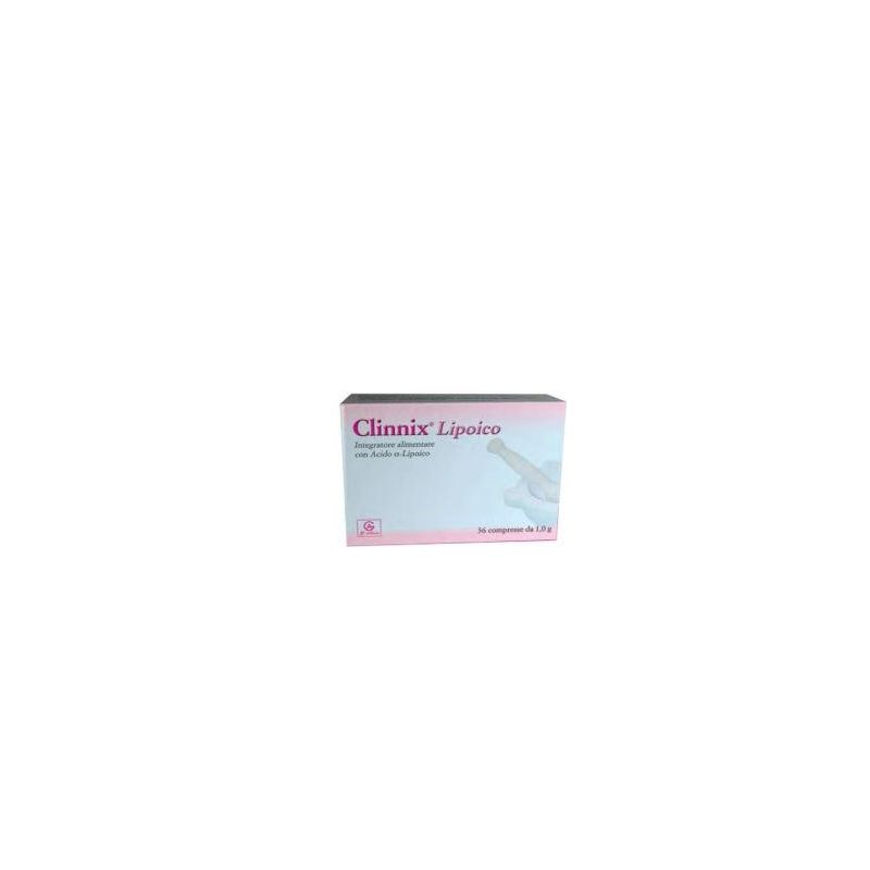 Clinnix Lipoico - Integratore di Acido Alfa-Lipoico - 36 Compresse