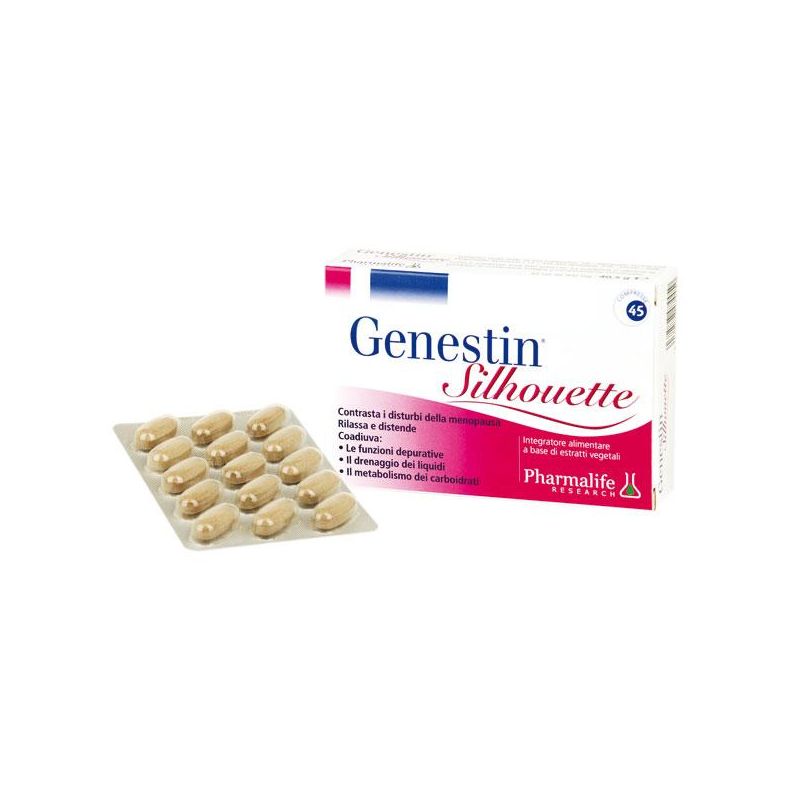 Genestin Silhouette - Integratore Dietetico - 45 Compresse