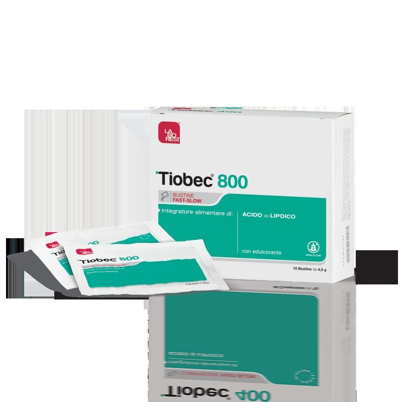 Tiobec 800 Fast Slow - Pacchetto da 10 Bustine