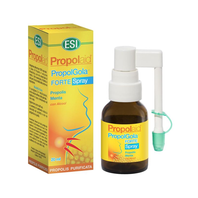 Propolaid Forte Spray per Gola a Base di Propoli, 20ml