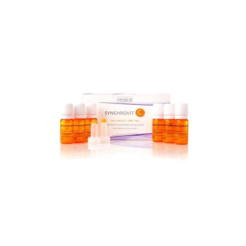 Synchrovit C Siero Rigenerante Anti-Età - 6 Flaconi da 5ml