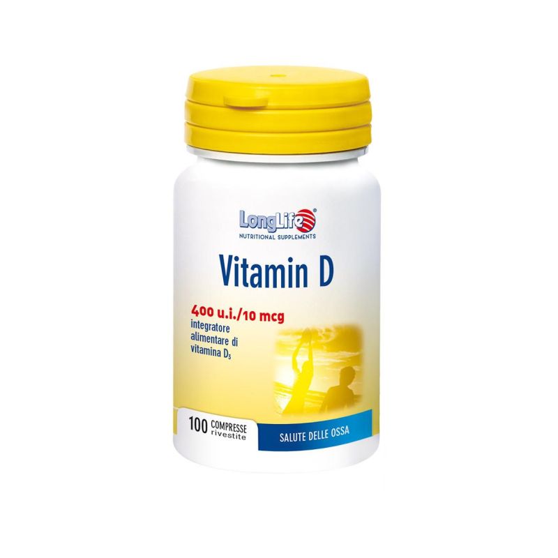 Longlife Vitamina D 400 U.I. 100 Compresse