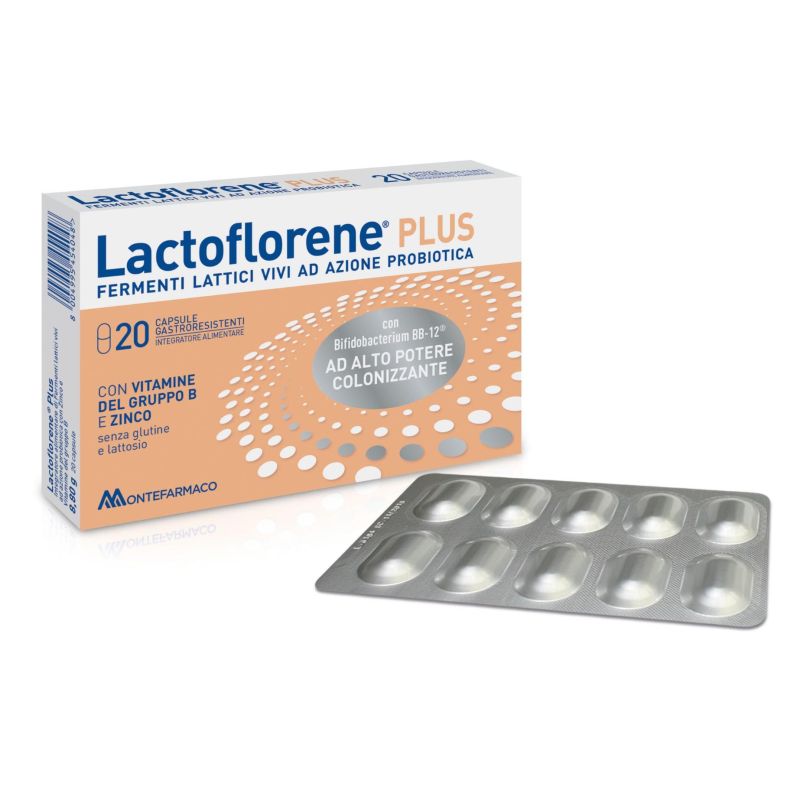 Lactoflorene Plus Integratore Probiotico - 20 Capsule