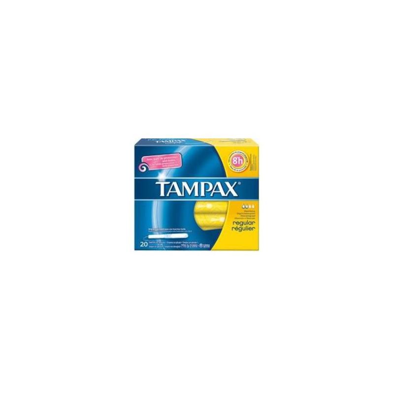 Tampax Regular Tamponi 20 Pezzi in Scatola Blu