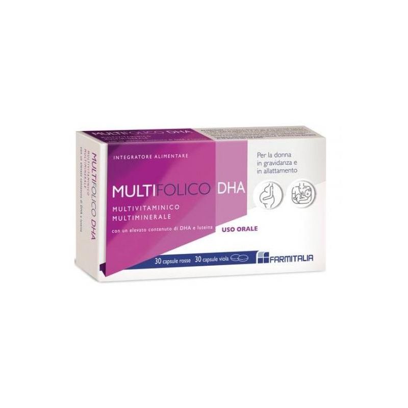 DHA Multifolico - Integratore Alimentare 60 Capsule