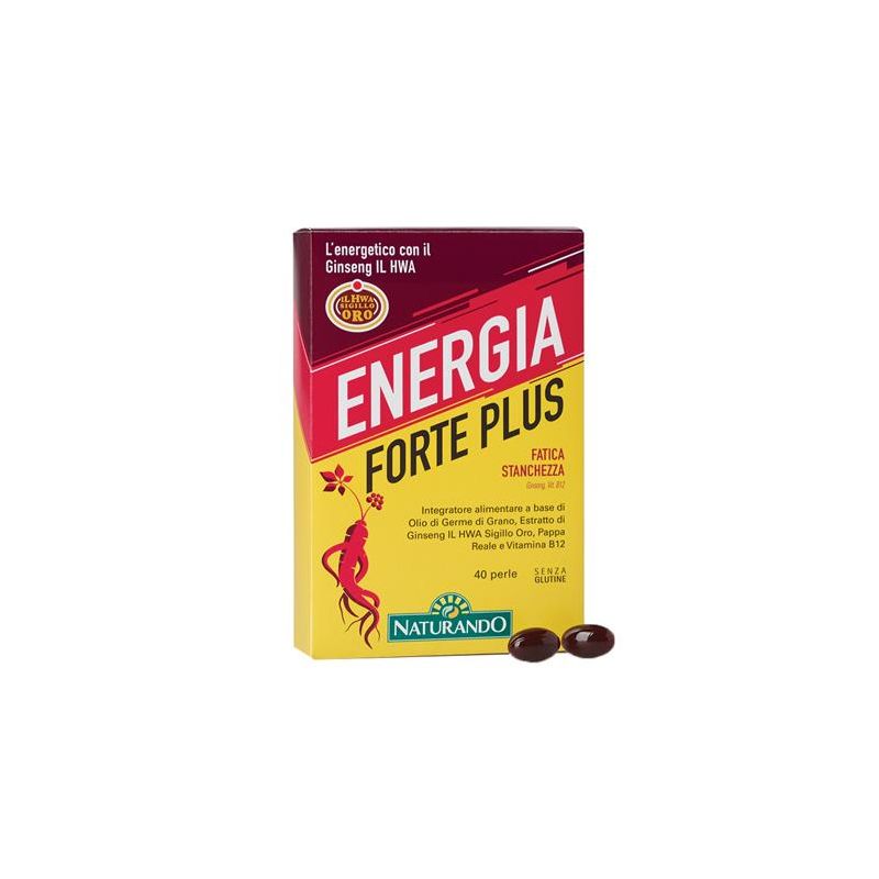 Plus Energy Forte: Confezione da 40 Perle Energetiche