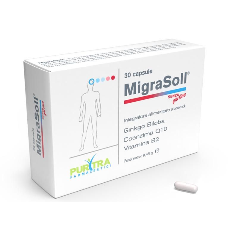 Migrasoll Relief - 30 Compresse per il Controllo delle Emicranie