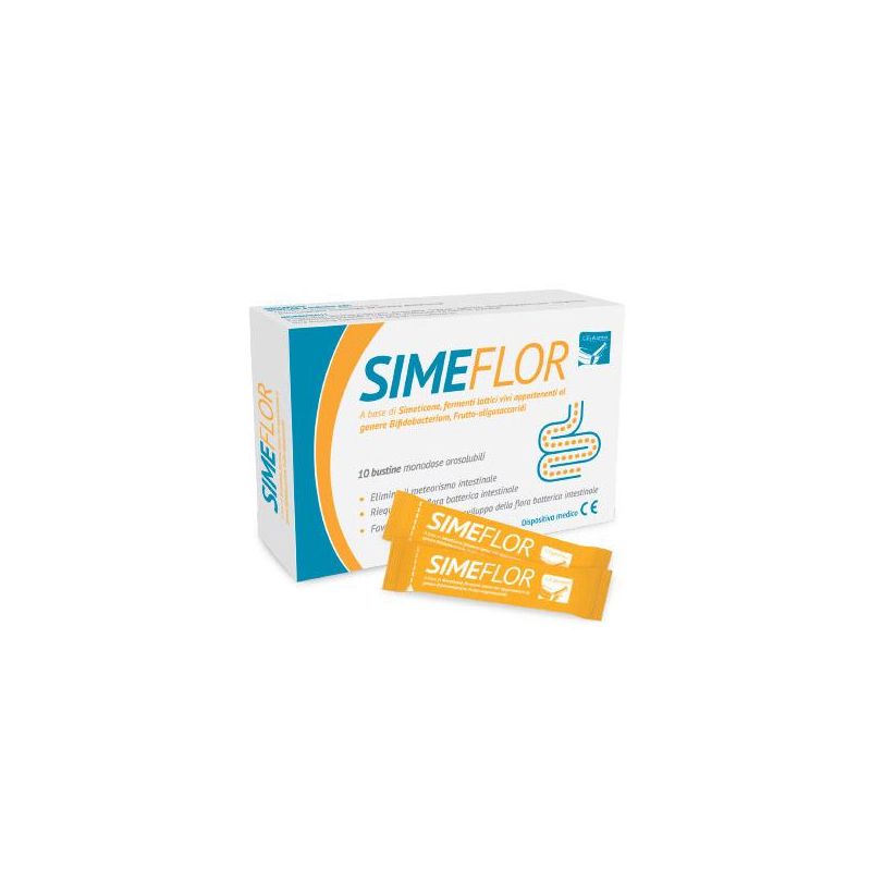 Simeflor Polvere Solubile in Acqua - 10 Bustine Monodose da 2g