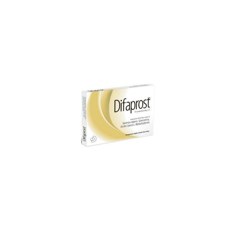 Difaprost - Integratore Alimentare Prostata, 15 Compresse