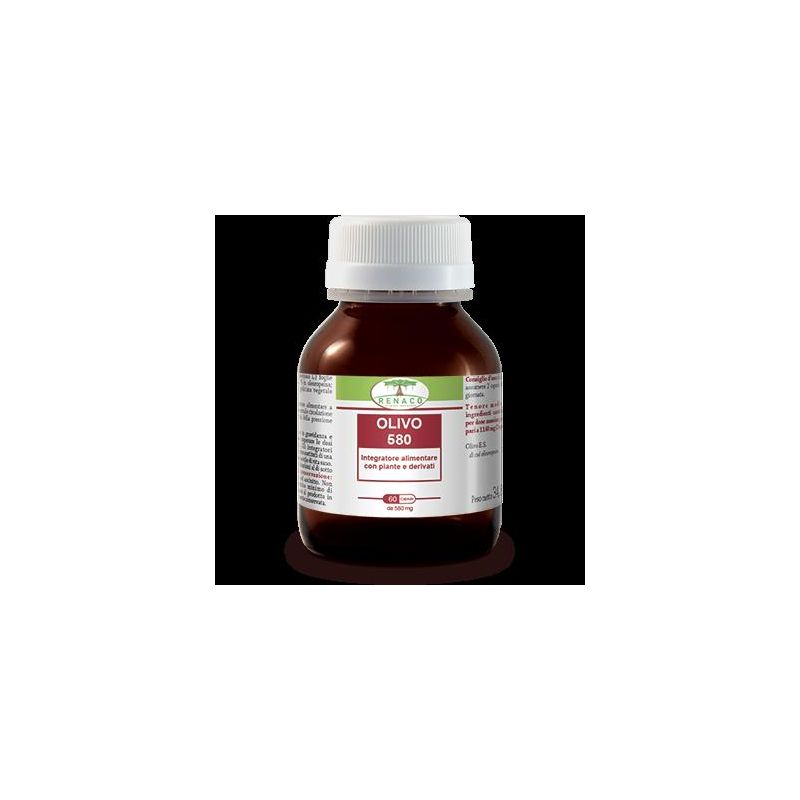 Olivo 580 - Integratore Alimentare, 60 Capsule