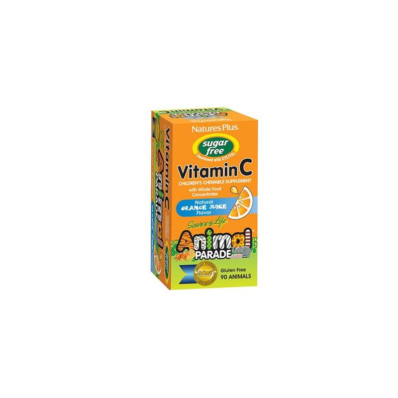 Animal Parade Vitamin C senza Zucchero, 90 Compresse Masticabili