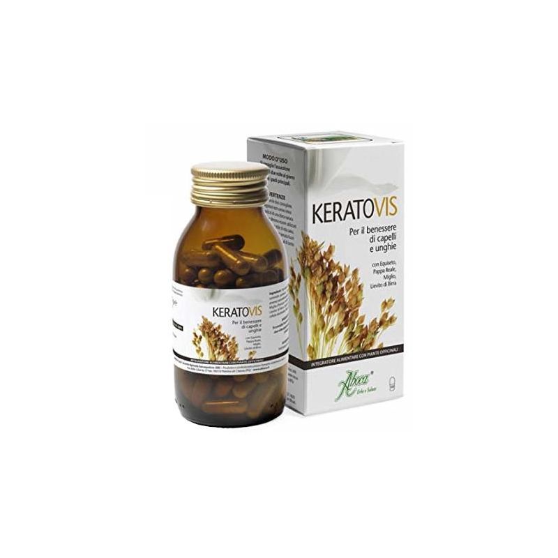 Aboca Keratovis - Integratore Alimentare per la Pelle, 100 Capsule