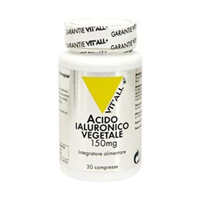 Vit'All Plus – Compresse vegetali di acido ialuronico 150mg – 30 compresse