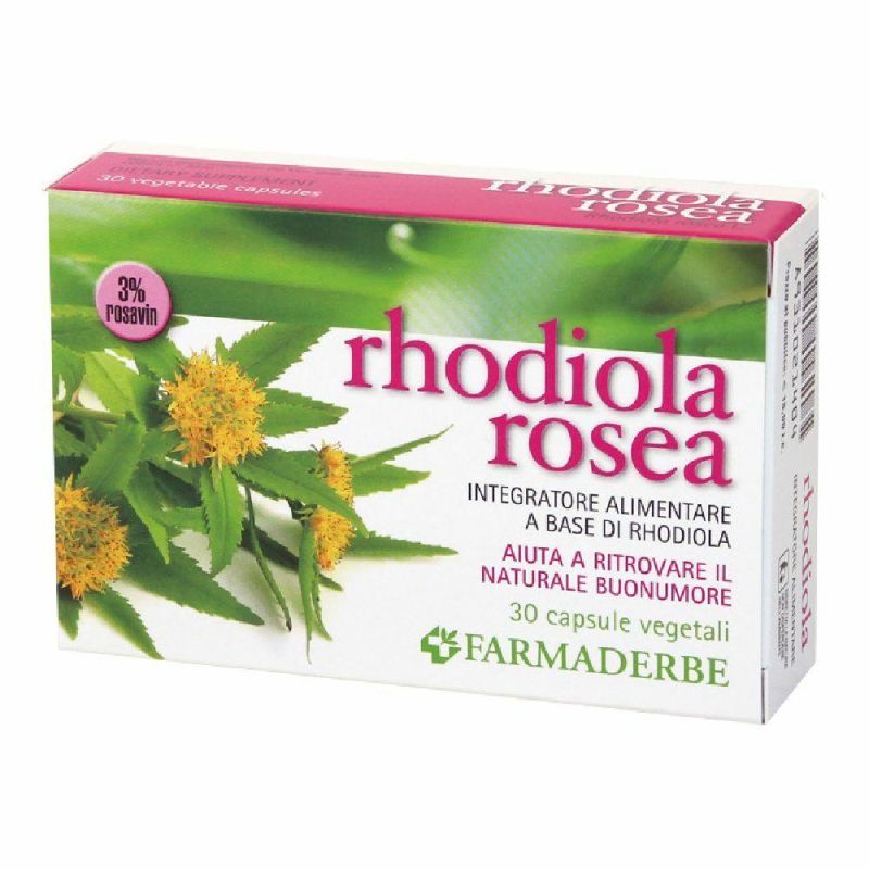Rhodiola Rosea in Capsule, 30 Pezzi