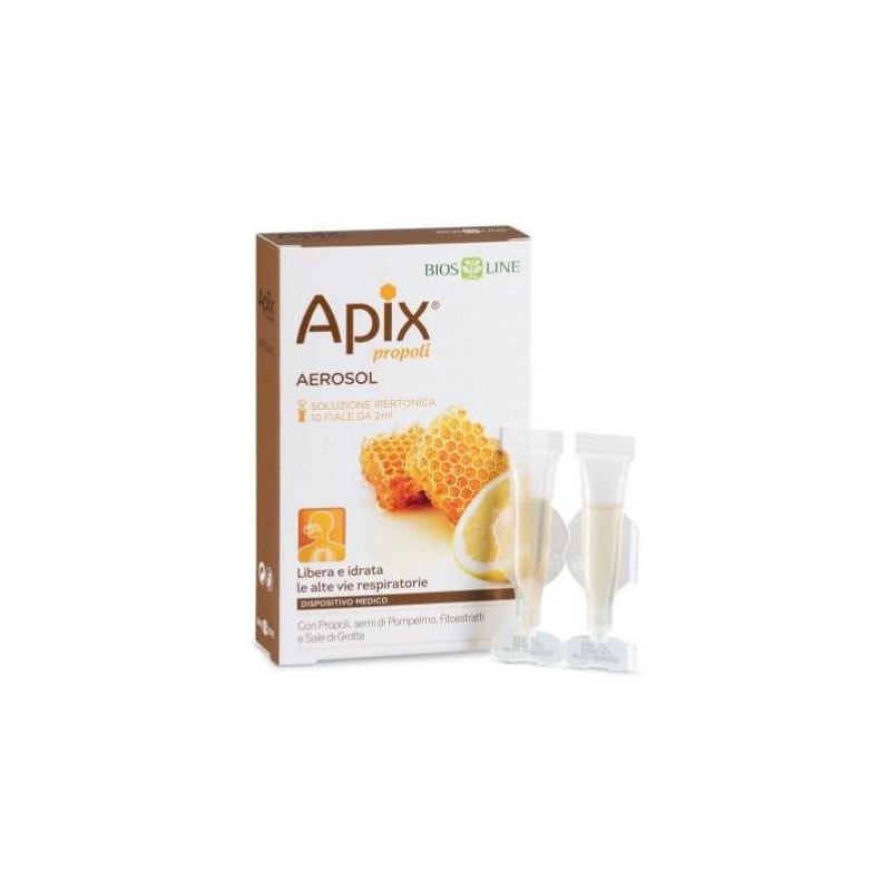 Bios Line Apix Propoli Monodose Aerosol - Pacchetto da 10 x 2ml
