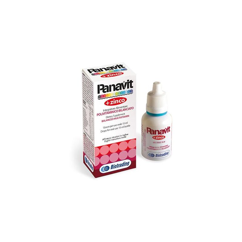 Panavit Plus Zinco - Integratore in Gocce 15ml