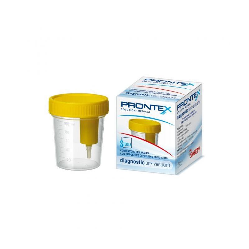 Prontex Box di Diagnostica con Sistema di Aspirazione - Contenitore Sterile per Urina