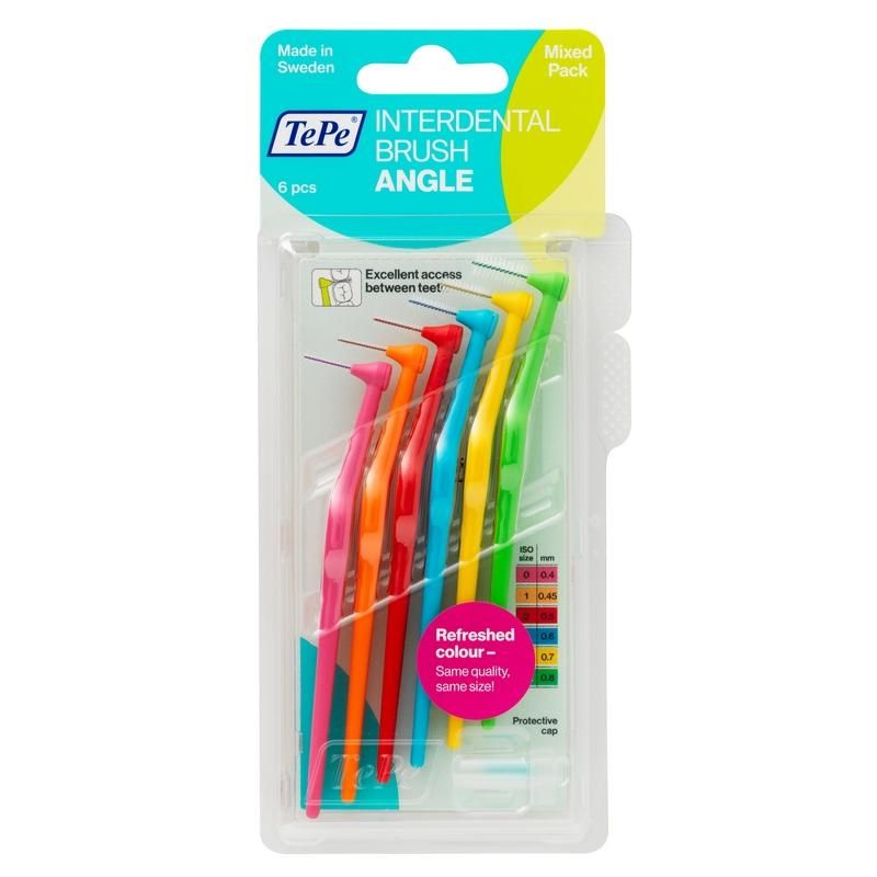 TePe Angle Set di 6 Scovolini Interdentali Misti